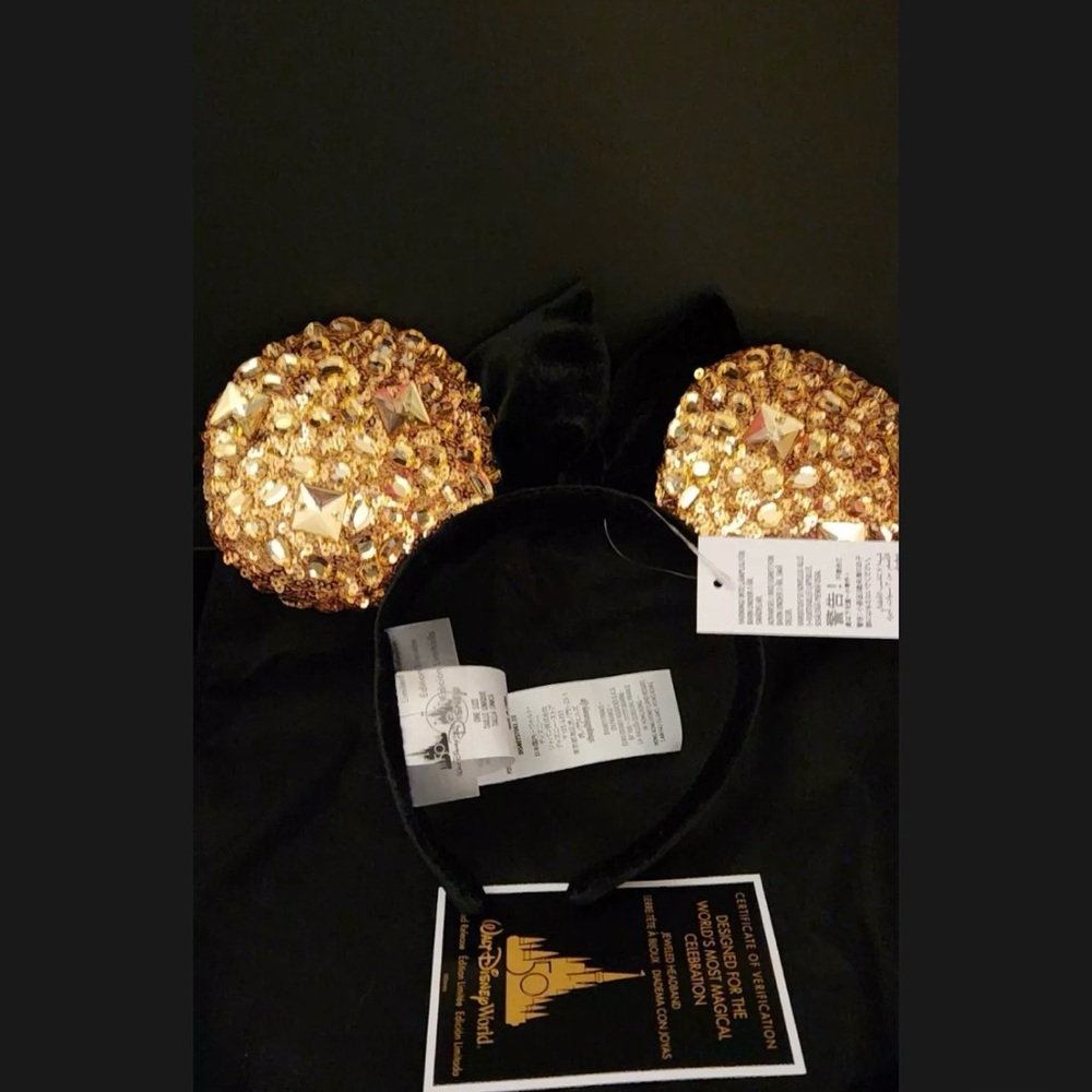 Walt Disney World 50th Anniversary Jeweled Headband